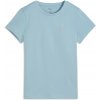 Pánske tričko Puma, ESS ELEVATED EMBROIDERED TEE Tyrkysová,Zlatá M