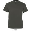 SOL's Collection Tričko Victory s výstřihem do V, krátký rukáv, pánské COT25115067004-dark grey XL Šedá tmavá