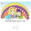 Omaľovanka A5 Litera - Dokresli si