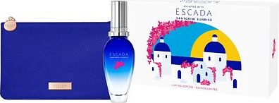 ESCADA Santorini Sunrise dárková sada: EDT 30 ml + kosmetická taštička