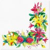PAW Tete á Tete TL125600 Fragrant Corner, servítky 33x33cm, 3-vrstvové (20ks)