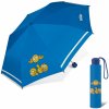 Scout emoji chlapčenský skladací dáždnik modrý