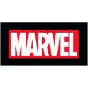 Carbotex Bavlnená plážová osuška MARVEL Logo froté 70 x 140 cm
