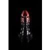 Twisted Beast Behemoth Demon Blood (Ombre) Large, prémiové silikónové dildo s Vac-U-Lock 23,4 x 6,8–8,6 cm