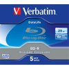 VERBATIM BD-R SL (6x, 25GB),NON-ID, 5ks/pack
