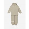 Detská zateplená nepremokavá súprava do dažďa CeLaVi - béžová White Pepper Veľkosť: 122/128
