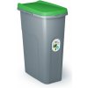 Odpadkový kôš na triedený odpad 40L HOME ECO SYSTEM zelený