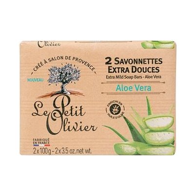 Le Petit Olivier Aloe Vera Extra Mild Soap přírodní tuhá mýdla 200 g pro ženy
