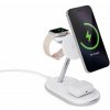 MagSafe bezdrôtová nabíjačka Epico UltraBase EX60 Qi2 3in1 Mag+ biela (9915111300058)