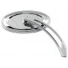 NESS CHRÓMOVÉ TLAKOVO LIATE OVÁLNE STUPŇOVITÉ ZRKADLO