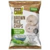 Ryžové chipsy, smotana s cibuľou, 60 g, RICE UP