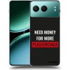 Picasee silikónový čierny obal pre OnePlus Nord 4 - More PLASTENCIAGA