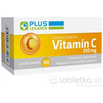 Plus Lekáreň Vitamín C 250 mg 100 tabliet