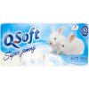 Papier toaletný Q Soft 3-vrstvový super jemný / 8ks