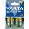 VARTA HR6 AA Recharge Accu Power 2100 mAh 56706 Rechargeable batteries 4 ks Green Yellow