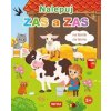 Nalepuj zas a zas - na farme - snímatelné samolepky - autor neuvedený