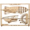 UGEARS 3D puzzle Zeppelin 2,5D 49 ks