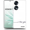 Picasee silikónový prehľadný obal pre Honor 70 - Milujem ťa