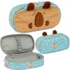 Jednokomorový peračník AstraBAG Fluffy Capy AC6 - školské puzdro, 503026027