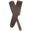 D'Addario Basic Classic Leather Guitar Strap Brown