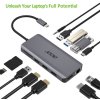 Acer 12in1 USB-C dongle (USB, HDMI, PD, CD, DP, RJ45)