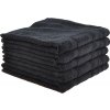 Uteráky froté Goldwell 50 x 90 cm, 100% bavlna, čierne - 5 ks (244688)