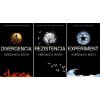 Balíček 3 ks Divergencia + Rezistencia + Experiment - Veronica Roth