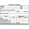 Igaz Tlačivo Dovolenka, samoprepis, A6