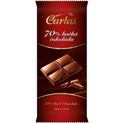 Carla horká čokoláda 70% 100g