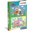 Puzzle pre deti Clementoni 2x60 dielikov Prasiatko Peppa 2v1