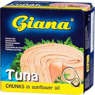 Giana Tuniak kúsky v slnečnicovom oleji 80 g