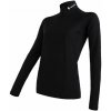 SENSOR THERMO dámske tričko dl.rukáv zips čierna Veľkosť: XL