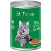 DR. TREND Konzerva s rybami v jemnej omáčke pre dospelé mačky. 400 g (2569)