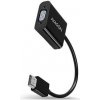 AXAGON RVH-VGAN, HDMI -> VGA redukcia / adaptér, FullHD, audio výstup, micro USB nap. konektor