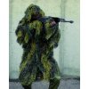 Mil-Tec Maskovacia parka Ghillie Anti Fire s kapucňou woodland