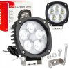 Halogénová pracovná lampa / LED reflektor 25W COMBO 12V 24V AMIO-04397