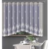 Hotová záclona alebo balkónový komplet, Luisa, biela 350 x 180 cm