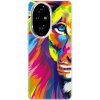 Odolné silikónové puzdro iSaprio - Rainbow Lion - Honor 200 Pro