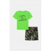 Under Armour Chlapčenský set UA TECH PRINTED SS SHORT SET-GRN Zelená 2-3YR