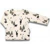 Dojčenská bavlněná košilka Nicol Bambi Farba: Béžová, Veľkosť: 68 (4-6m)
