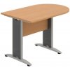 OFFICE PRO s.r.o. HOBIS prídavný stôl jednací oblúk - CP 1200 1, buk