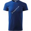 Klarinet nápis - Tričko extra veľké (5-8XL) - 5XL ( Kráľovská modrá )