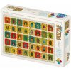 D-TOYS Puzzle Vzorník: Sovy 1000 dílků