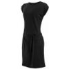 SENSOR MERINO ACTIVE dámské šaty černá S; Černá šaty