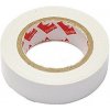 Izolačná páska PVC, 15 mm, 10m, biela
