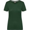 Kariban Tričko WK307, pracovní, krátký rukáv, dámské COT20W30707400-forest gree XS Zelená forest