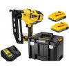 DCN660D2 DeWALT Bezuhlíková nastřelovací pistole 18VOLT, 2 X 2,0 Ah BATERIE XR LI-ION, 32-63mm