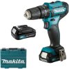 MAKITA HP333DSAE Vŕtací skrutkovač s príklepom akumulátorový CXT Li-Ion 12V-max / 2x 2.0Ah + nabíjačka