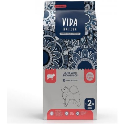 Kraftia Vida Nativa Dog Puppy S Lamb & Rice 2 kg