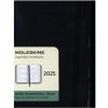 Moleskine 12 Monate Wochenkalender 2025, Pocket, Schwarz